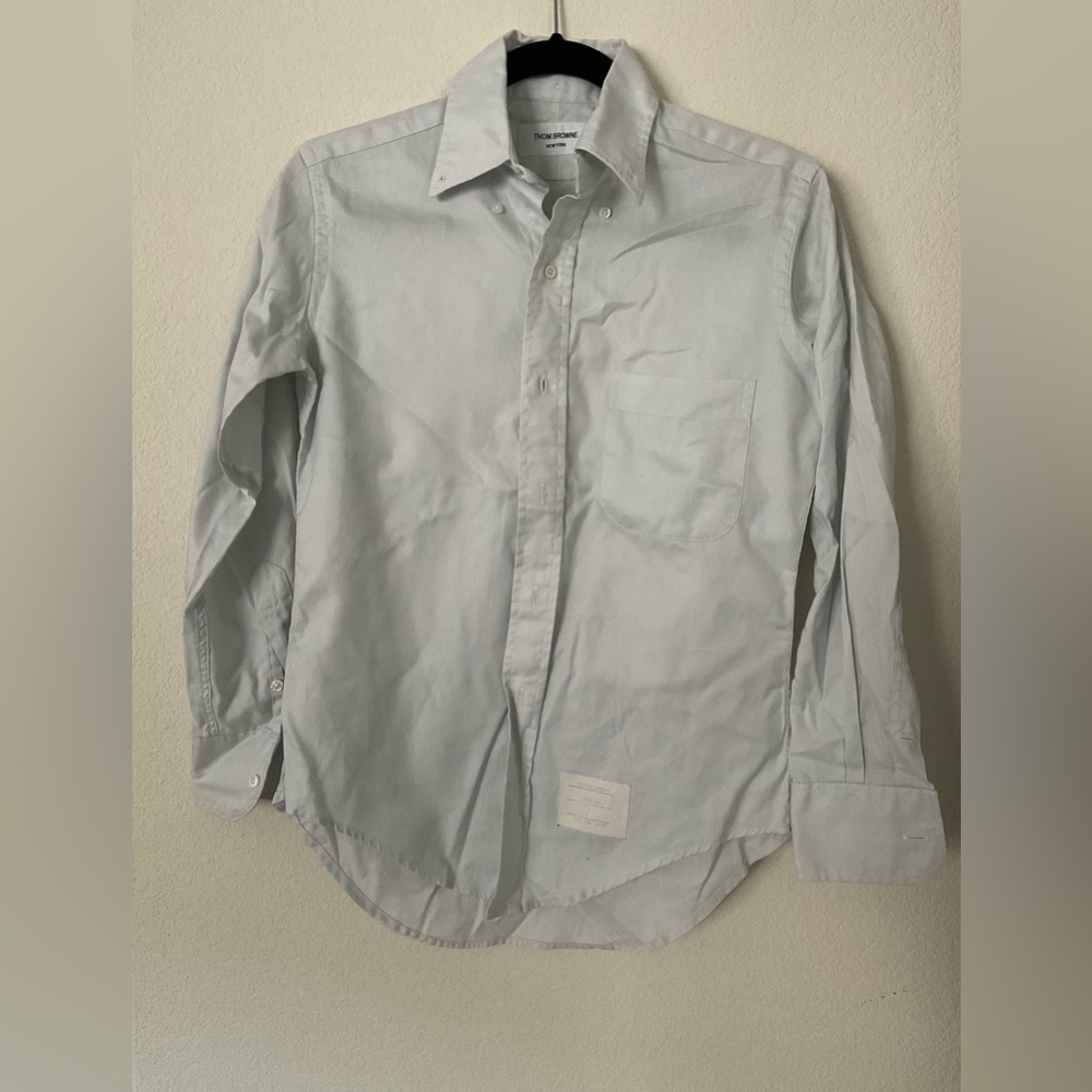 Thom Browne Baby Blue Button-Down Shirt